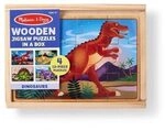 MELISSA & DOUG 13791 Puzzle 48 Teile MAD Dinosaurierpuzzle in der Schachtel