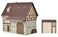 VOLLMER 43731 H0 Bauernhaus mit Scheune und Hoftor