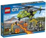 LEGO&reg; City 60123 Vulkan Versorgungshelikopter
