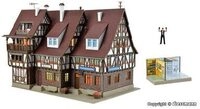 VOLLMER 43693 H0 Rathaus, Polizeiwache und Gef&auml;ngnis mit Innen- einrichtung und