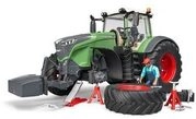 BRUDER 04041 Fendt 1050 Vario mit Mechaniker und Werkstattausstattung