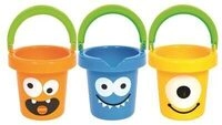 GOWI 558-16 Lustige Monster Eimer - 3 teiliges Set im Netz