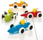 BRIO 63007700 Rennwagen - farblich sortiert