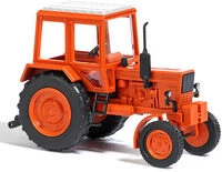 BUSCH 51300 H0 / 1:87 Belarus MTS 80, Orangerot