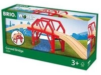BRIO 63369900 Bahnbr&uuml;cke mit Auffahrten