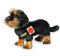Hermann Teddy 91923 Rauhaardackel stehend 28 cm