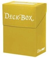 ULTRA PRO 82476 Bright Yellow Deck Box