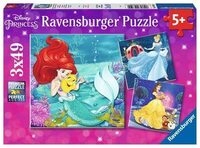 RAVENSBURGER 9350 Kinderpuzzle Abenteuer der Prinzessinnen