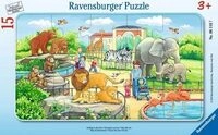 RAVENSBURGER 6116 Kinderpuzzle Ausflug in den Zoo