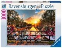 RAVENSBURGER 19606 Puzzle Fahrr&auml;der in Amsterdam