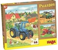 HABA 300444 Puzzles Traktor und Co.