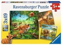 RAVENSBURGER 9330 Kinderpuzzle Tiere der Erde