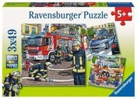 RAVENSBURGER 9335 Kinderpuzzle Helfer in der Not
