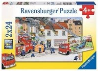 RAVENSBURGER 8851 Kinderpuzzle Bei der Feuerwehr