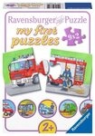 RAVENSBURGER 7332 Kinderpuzzle Einsatzfahrzeuge