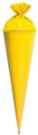 Roth Bastelschult&uuml;te 70 cm farbig mit Verschluss gelb