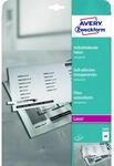 Avery Zweckform 3482 Transparente, selbstklebende Folien, DIN A4, einseitig