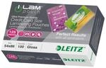 LEITZ 33810 iLAM Hei&szlig;laminierfolien, 54 x 86mm, 125mic