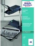 Avery Zweckform 3555 Overhead-Folien, DIN A4, unbeschichtet, Einzelblatteinzug,