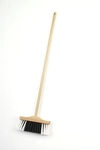 KLEIN 6609 Besen, Holz, schwarz/wei&szlig;, gro&szlig;