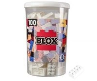 SIMBA 104118915 Blox 100 wei&szlig;e 8er Steine in Dose