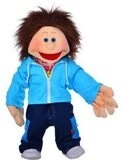 LIVING PUPPETS W710 Gro&szlig;e Handspielpuppe Bendix