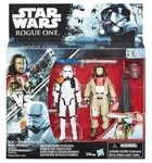 HASBRO B7073EU4 Star Wars Rogue One Battle-Action Basisfiguren 2er Pack