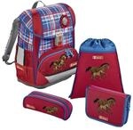 Step by Step Schulranzen-Set LIGHT 2 Horse Family 4-teilig