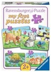 RAVENSBURGER 6951 Kinderpuzzle Niedliche Haustiere