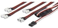 CARSON 500906240 LED Licht-Set 4+4 &uuml;ber Radio