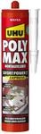 UHU Poly Max Montagekleber Sofort Power Express wei&szlig; Kartusche 440 g