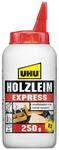 UHU Holzleim D2 Express Flasche wei&szlig; zur Anwendung im Innenbereich 250 g