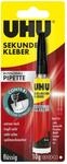 UHU Sekundenkleber Pipette Control fl&uuml;ssig 10 g