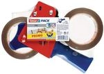 tesa Handabroller inkl. 2 Rollen tesa Pack PVC braun 66mx50mm