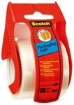 Scotch&reg; Handabroller mit Packband, 50mm x 20m, transparent