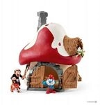 SCHLEICH 20803 Schlumpf Haus mit 2 Figuren