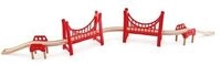 HAPE E3710 Gro&szlig;e Doppel-H&auml;ngebr&uuml;cke
