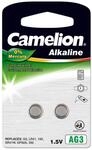 Camelion Alkaline Knopfzellen AG3 / LR41 / LR736 / 392, 2 St&uuml;ck