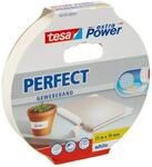 tesa extra Power Perfect Gewebeband, wei&szlig;