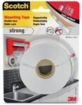 Scotch&reg; Montageklebeband 40011950, 19 mm x 5 m, wei&szlig;, 1 Rolle Montageklebeband