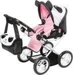 KNORRTOYS 63101 Puppenwagen Ruby - "Panda"