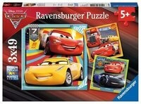 RAVENSBURGER 8015 Kinderpuzzle Bunte Flitzer