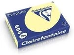 Clairefontaine Troph&eacute;e - buntes Druckerpapier DIN A4, gelb