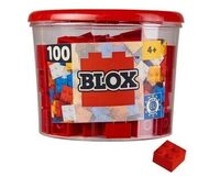 SIMBA 104114111 Blox 100 rote 4er Steine in Dose