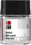Marabu 113005073 Marabu Decorlack Acryl Schwarz 073, 50 ml