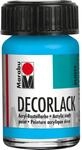 Marabu Acryllack "Decorlack", hellblau, 15 ml, im Glas