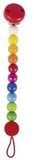 HEIMESS 734080 Schnullerkette Regenbogen