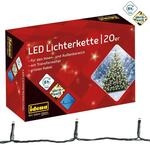 Idena LED Lichterkette 20 LED warmwei&szlig; 8h Timer 3,9m Innen/Au&szlig;en