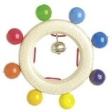 HEIMESS 733840 Greifling Regenbogenperlen &Oslash;= 11,5 cm, Holz