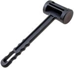 Happy People Camping-Gummihammer, Metallgriff mit Haken